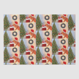 Papel De Seda Beardie-Claus - Papais noeis de dragões barbudos