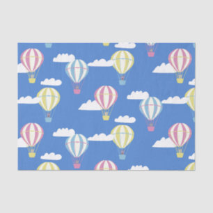 Papel De Seda Bears & Rabbit Hot Air Balloday Out