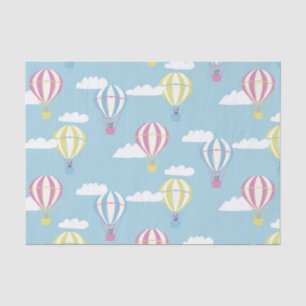 Papel De Seda Bears & Rabbit Hot Air Balloday Out