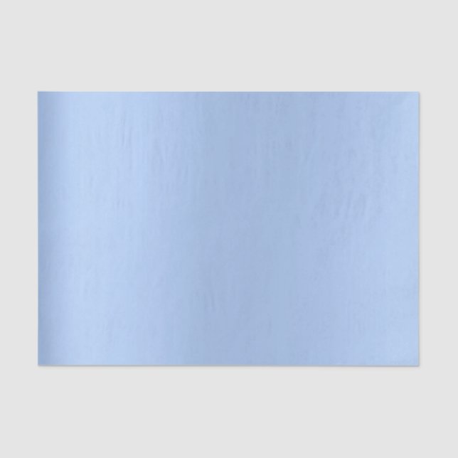 Papel De Seda Bebê Azul Aqua Metálico (Frente )