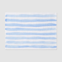 Bebê Fofo Azul e Branco Listrado Aquarela