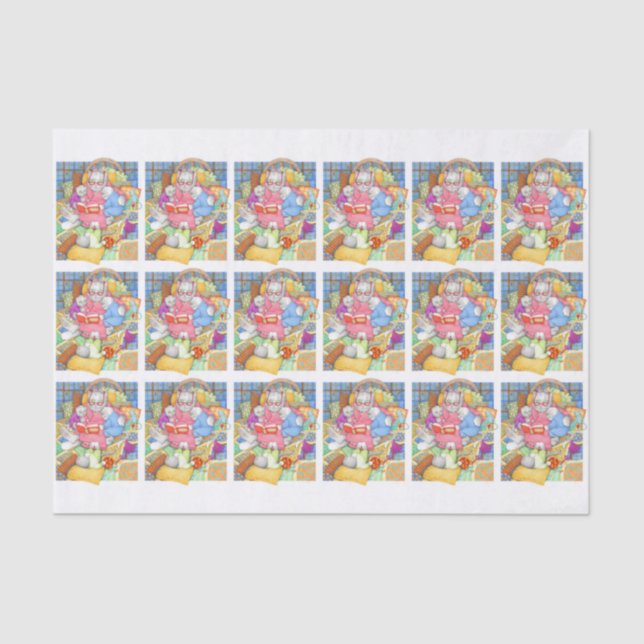 Papel De Seda BEDTIME STORY Tissue Paper (Frente )
