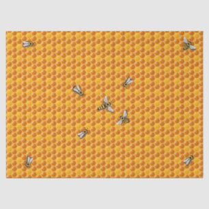 Papel De Seda Bee Hive Honeycomb Modelo
