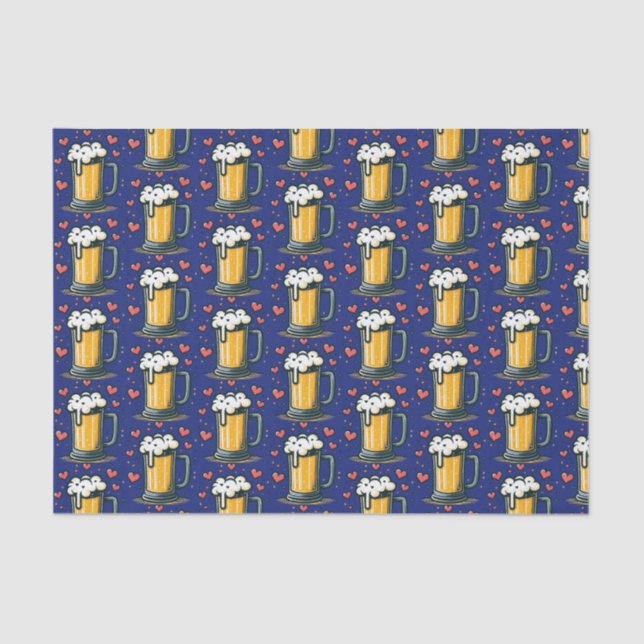 Papel De Seda Beer Love (Frente )