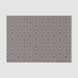 Papel De Seda Beige Marinho Western Prairie Bold Modern Floral