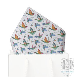 Papel de Seda Beija-flores