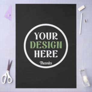 Papel De Seda beijo personalizado, exclusivo, elegante e minimal
