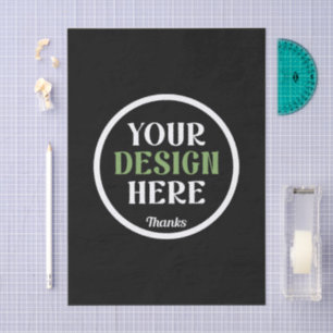 Papel De Seda beijo personalizado, exclusivo, elegante e minimal