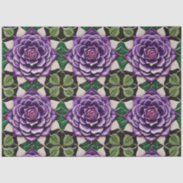 Papel De Seda Bela Coleção de Trendências de Rosas Roxos