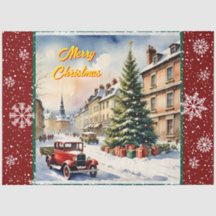 Papel De Seda Bela Coleção Moderna Festiva de Natal