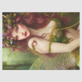 Papel De Seda Bela Fantasia Fada Princesa Decoupage