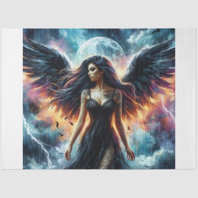 Papel De Seda Beleza Escura (Frente )