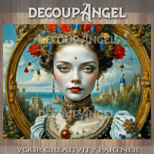 Papel De Seda Beleza Porcelana - Dissociação -