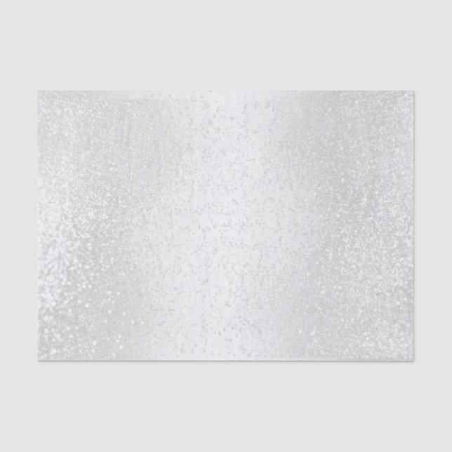 Papel De Seda Belo brilho branco falho (Frente )