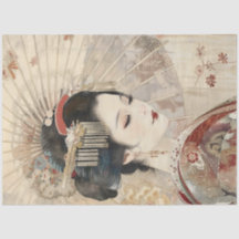 Belo retrato Geisha