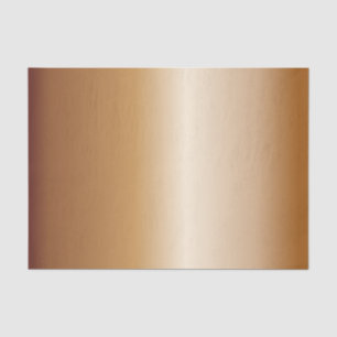 Papel De Seda Bels de cobre metálicas