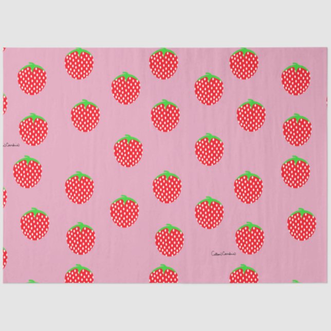 Papel De Seda Berry Beauigh Summer (Frente )