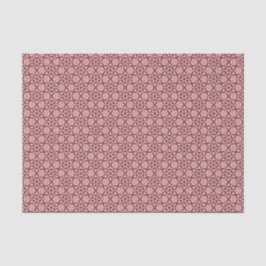 Papel De Seda Berry Cream Folk Western Cottage Lace Rosa