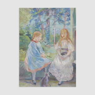 Papel De Seda Berthe Morisot - Jovens Garotas na Janela