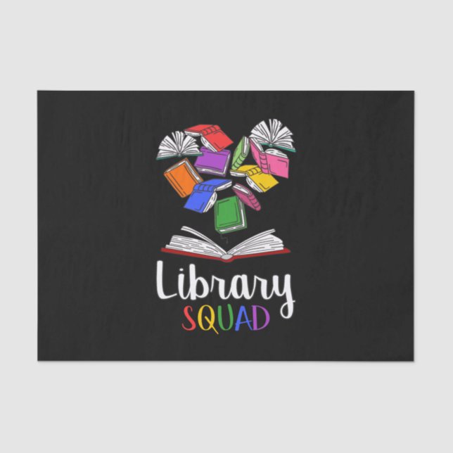 Papel De Seda Biblioteca - Esquadrão I (Frente )