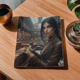 Papel De Seda Bibliotecária Steampunk Vintage Dama Vitoriana 