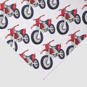 Papel De Seda Bicicleta de terra vermelha motocicleta cor person