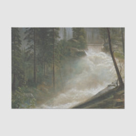 Papel De Seda Bierstadt Nevada Fall Painting