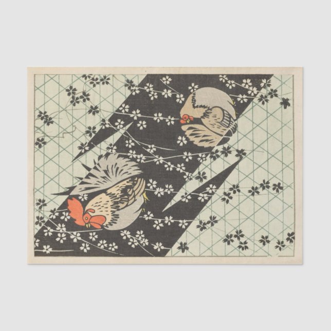 Papel De Seda Bijutsukai Pl. 227 por Korin Furuya (Frente )