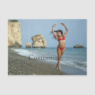 Papel De Seda Bikini Model Dancing Thunder_Cove