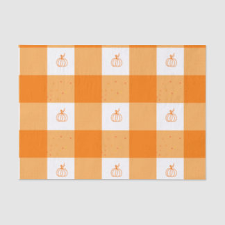 Papel De Seda Bilhetes de agradecimento de festa de abóbora com 