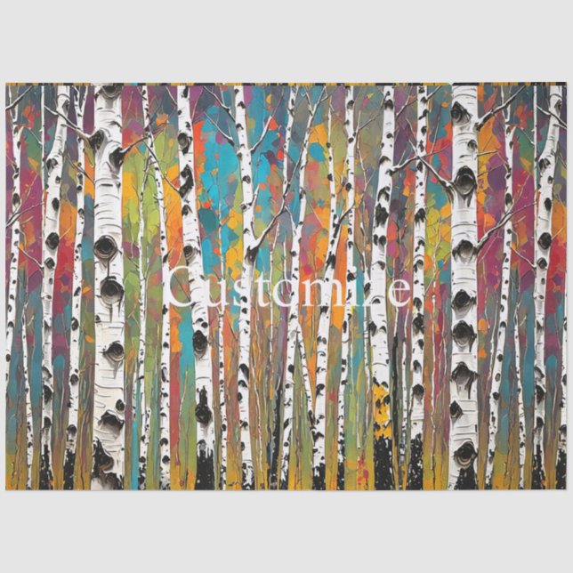Papel De Seda Birch Woods Thunder_Cove (Frente )
