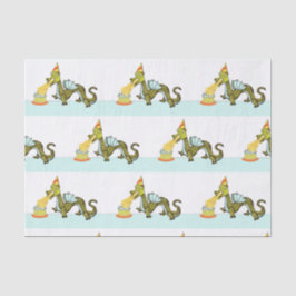 Papel De Seda Birthday Dragon