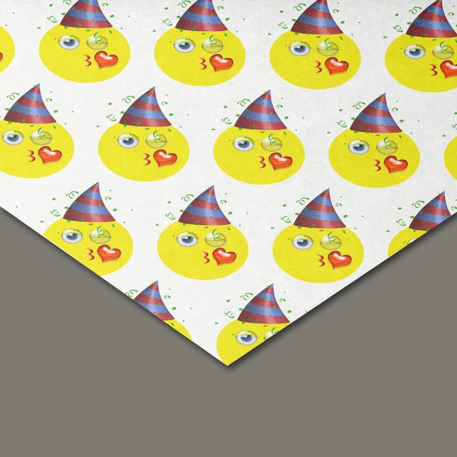 Papel De Seda Birthday Emoji Pattern (Criador carregado)
