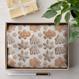 Papel De Seda Biscoitos de Gengibre