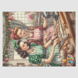 Papel De Seda Biscoitos de Natal Receitas Antigas de Panificação