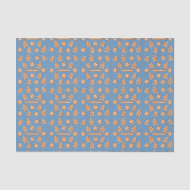 Papel De Seda Biscoitos de pão-de-gengala (Frente )