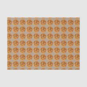 Papel De Seda Biscoitos dos pedaços de chocolate