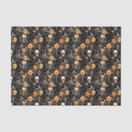 Papel De Seda Black And Orange Halloween