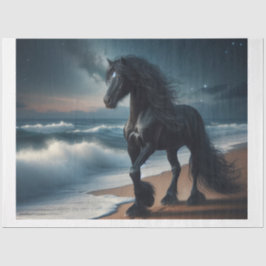Papel De Seda Black Beach Stallion