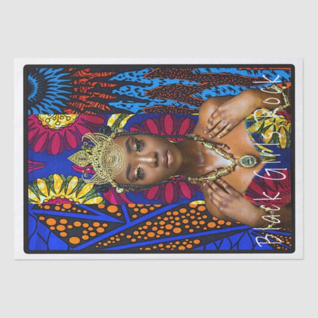 Papel De Seda Black Girls Rock (Frente )