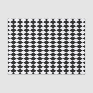 Papel De Seda Black Harlequin