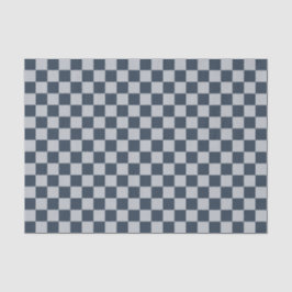 Papel De Seda Black ice checkered board pattern