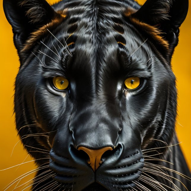 Papel De Seda Black Panther, feline love, unique cat Panther (Criador carregado)