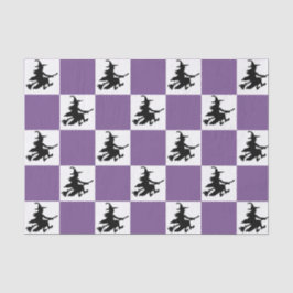 Papel De Seda Black Witches Checkered