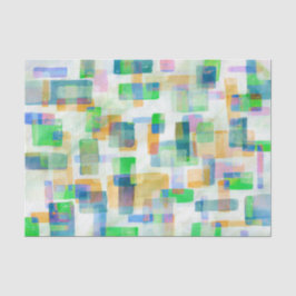 Papel De Seda Blocos de apartamentos Seafoam cor-de-rosa