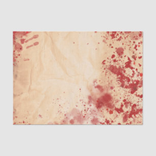 Papel De Seda Bloody Vintage Paper Halloween GothParty