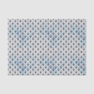 Papel De Seda Blue Damask Queen Bee