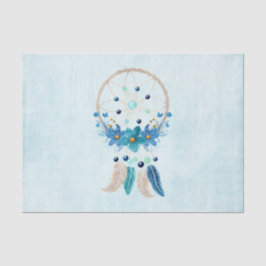 Papel De Seda Blue Dreamcatcher Na moda Boho Design