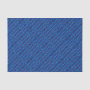 Papel De Seda Blue sapphire weave, seamless geometric pattern