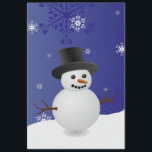 Papel De Seda Blue Snowman Winter Scenery Christmas Tissue Paper<br><div class="desc">Preencha os sacos de presente de Natal com este lindo Livro Azul de Neve e Inverno de inverno. O design de papel tecidular apresenta um feliz boneco de neve em uma cena de ventania de neve contra um fundo azul real adornado com flocos de neve de cor correspondente. Itens adicionais...</div>